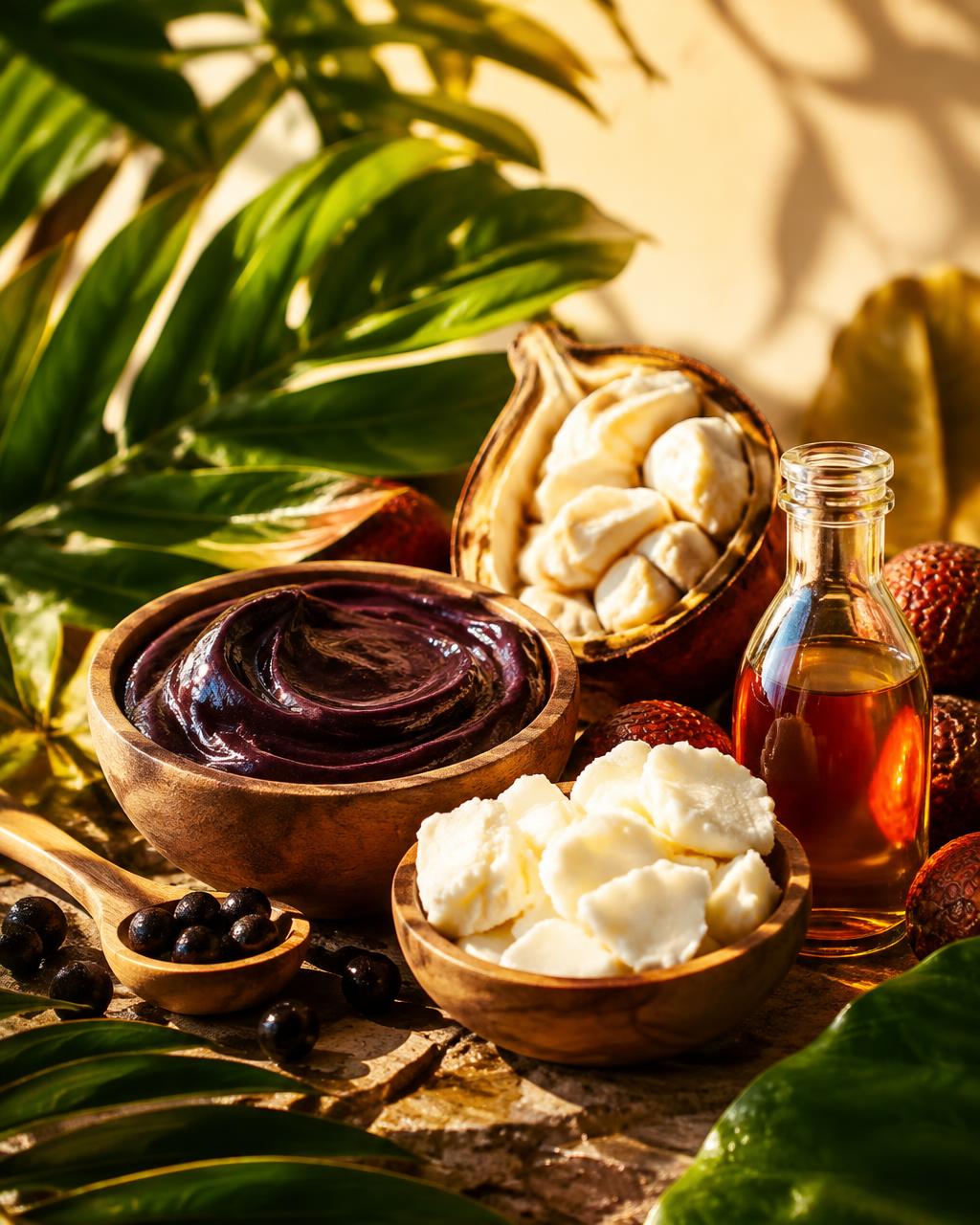 Brazil beauty ritual still life