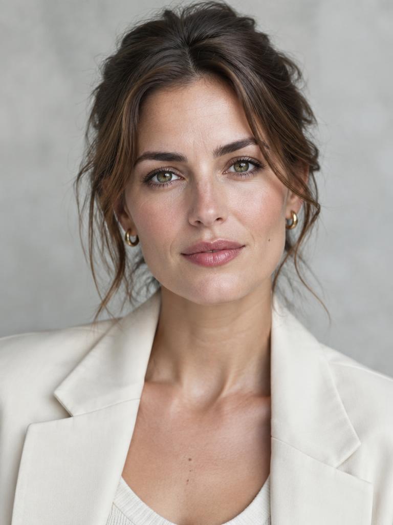 Editorial beauty portrait — France
